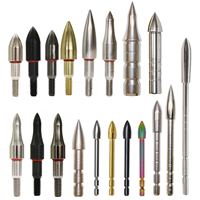 Pointes de flèches de tir à l'arc de 60, 75, 100, 125, 150 grains pour la chasse et le tir à l'arc, compatibles avec les arcs composés/récurves