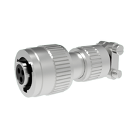 Connecteurs circulaires étanches au gaz Mil-C-26482 à 3/6/10 broches 5A IP67 en cuivre plaqué or 1000V CC en acier inoxydable pour applications aériennes