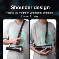 Lanterne portable super lumineuse, lampe torche tactique étanche pour le camping en plein air, puissante lampe torche LED