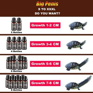 Huile d'agrandissement du pénis XXXL 10ML, augmentation permanente du pénis, extraits de plantes, soins personnels pour hommes, massage, croissance, épaississement A114 - Product Image 3