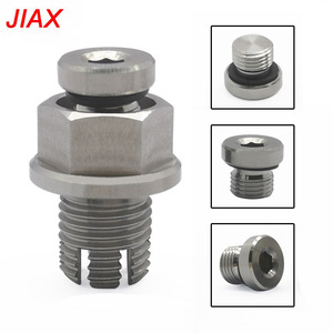 Tapón de Drenaje de Aceite Jiax M14.1X1.5 de Acero Inoxidable, Pieza de Reparación de Motor para Automóvil - Product Image 4