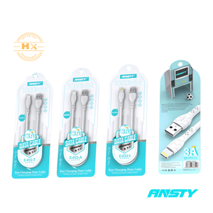 Ansty Z-032-T Cable de Datos USB-C de Carga Rápida de 1 Metro Blanco - Product Image 3