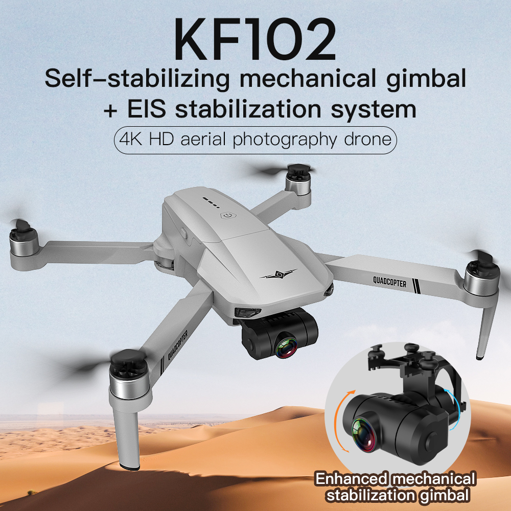 KF102 Drone - 4K Camera, 25 Min Flight Time, Foldable Design