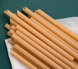 Eco Friendly Sugarcane <b>Straw</b> Plant Based Biodegradable Smooth Texture Non Soggy <b>Drinking</b> <b>Straws</b> Bulk Order Factory - Product Image 1
