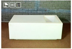 <span class=keywords><strong>Table</strong></span> de cocktail moderne à LED, éclairage RGB changeant de couleur, <span class=keywords><strong>table</strong></span> en plastique illuminée pour hôtel, restaurant, extérieur et intérieur - Product Image 6