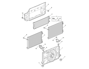 एमजी मल्टीलान के लिए मूल वास्तविक गुणवत्ता कार रेडिएटर ओएम 10917091 - Product Image 3