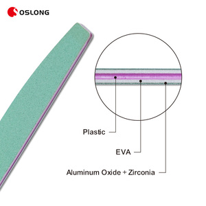 Hot Bán Biểu Tượng Tùy Chỉnh Hai Mặt Móng Tay Tập Tin Thiết Lập 180 150 80 100 Grit Bền Có Thể Giặt Móng Tay Tập Tin - Product Image 5
