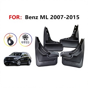 Pour Mercedes-Benz ML W166 Classe M 07-16 Garde-boue en plastique noir pour roues - Product Image 5