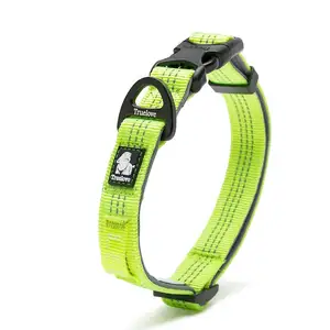 Truelove New Arrival Ajustável Personalizado Eco Friendly Luxo Pet Acessórios Durable Nylon Soft Cat Dogs Collar Respirável - Product Image 1