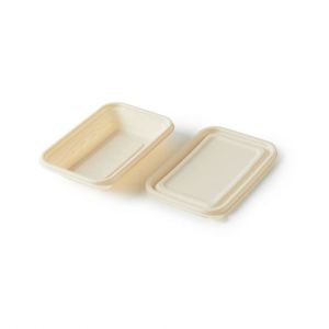 Boîte à lunch jetable en amidon de maïs - Product Image 2