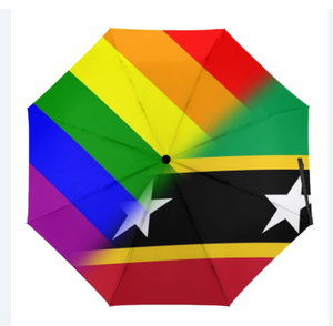 Paraguas de Viaje Personalizados al por Mayor de Saint Kitts y Nevis, Diseño de Moda, Resistentes al Agua y al Sol, Plegables, Automáticos y Portátiles - Product Image 6