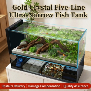 <span class=keywords><strong>Aquarium</strong></span> Rectangulaire Automatique Ultra-Clair et Ultra-Étroit en Verre, Silencieux, pour Salon Intérieur - Vente en Gros Usine - Product Image 6