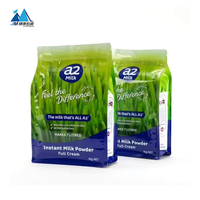Sac de riz en plastique de haute qualité de qualité alimentaire 1kg 2.5kg 5kg 10kg avec poignée