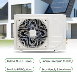 เครื่องปรับอากาศขายส่ง 12000btu 18000btu 24000btu เครื่องปรับอากาศแบบไฮบริดสำหรับห้องพัก เครื่องปรับอากาศอัจฉริยะสำหรับบ้าน - Product Image 3