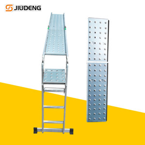 Çok amaçlı kullanım iskele özelliği alüminyum çalışma platformu merdiveni - Product Image 2