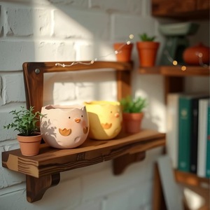 Vasi per Piante Grasse in Ceramica Grezza Personalizzati all'Ingrosso, Design Creativo a Forma di Agnello per Uso Domestico - Product Image 3