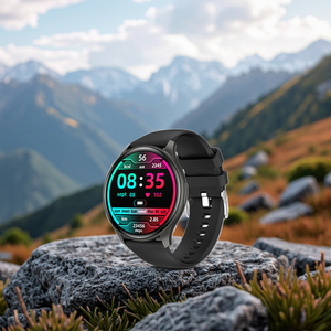 Montre connectée AMOLED best-seller, originale, Relojes Inteligentes, moniteur de fréquence cardiaque et de pression artérielle, électronique intelligente Android HW029 - Product Image 2