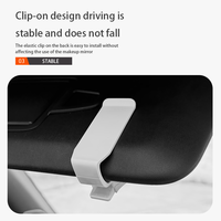 Clip universel pour lunettes de soleil et cartes, à fixer sur pare-soleil de voiture – Meilleure vente