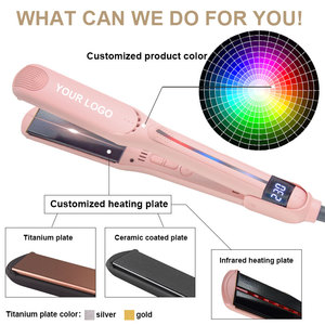 Máquina enderezadora De plancha De pelo profesional <span class=keywords><strong>barba</strong></span> con bálsamo De Maquinaspara Corte De Cabello - Product Image 2
