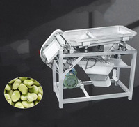 Machine à décortiquer et à écosser les pois, haricots et fèves de soja verts frais, avec moteur, décortiqueuse, égreneuse et éplucheuse