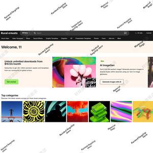Suscripción Premium a Envato Elements, Descarga Directa desde el Sitio Web Oficial, Versión de Internet en Existencia - Product Image 4