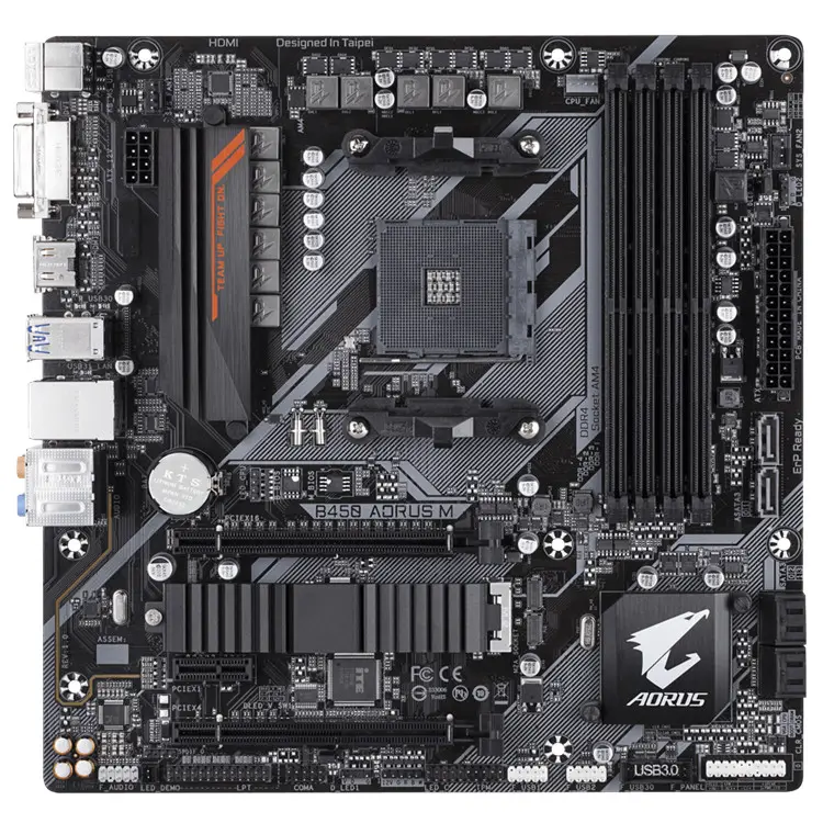 Wholesale hot sales new B450 A320 B350 A520 motherboard AM4 B450M GAMING DS3H S2H S3H AORUS M HD 5600 5500M.2