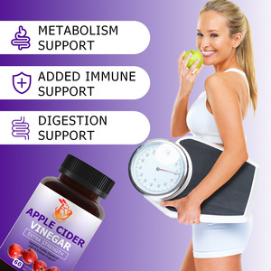 Capsules de Vinaigre de Cidre de Pomme en Gros (OEM) avec Vitamine D3 et Zinc pour la Gestion de l'Appétit et la Gestion Corporelle - Product Image 3