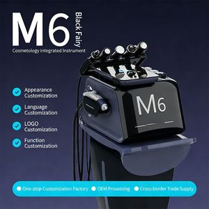 Appareil de microdermabrasion à jet d'oxygène 6 en 1, matériau ABS, portable, soin de la peau, éliminateur de points noirs, lifting du visage - Product Image 4