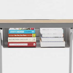 Ensemble bureau et chaise d'école à domicile pour un élève, bureau en métal robuste avec chaise ergonomique, pour les enfants de 5 à 12 ans - Product Image 3