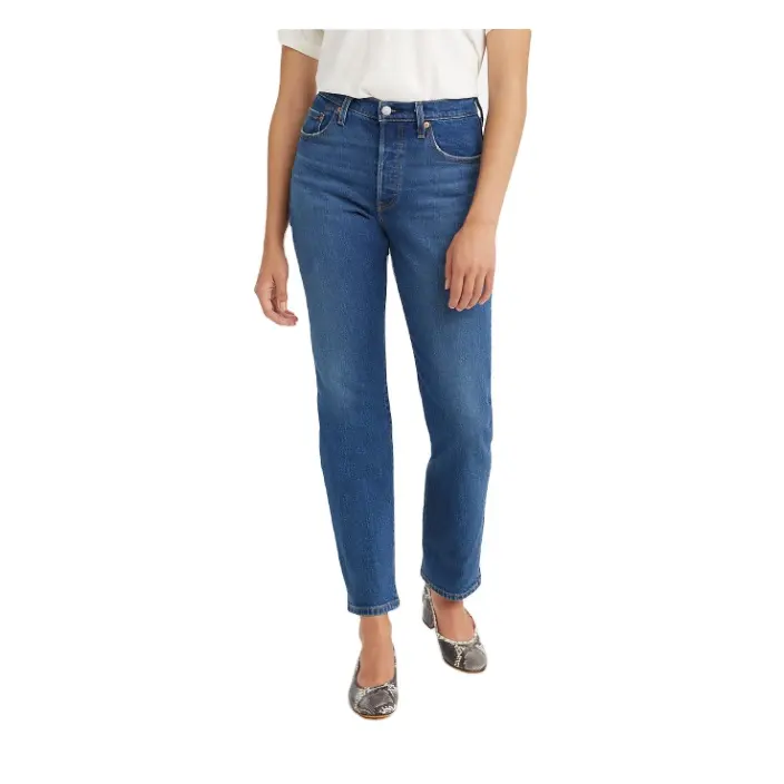 Calça jeans feminina plus size, calça jeans elástica para mulheres, alta qualidade, oem, novo design 2023