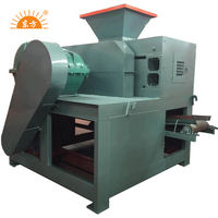 Kussen Vorm Dubbele Roller Kolen En Houtskool Briket Making Machine Prijs