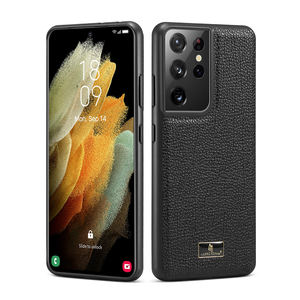 ปลอกหนัง PU นุ่มบางและมีสไตล์กันลื่นสำหรับ <span class=keywords><strong>Samsung</strong></span> <span class=keywords><strong>S21</strong></span> <span class=keywords><strong>Ultra</strong></span> Case - Product Image 2