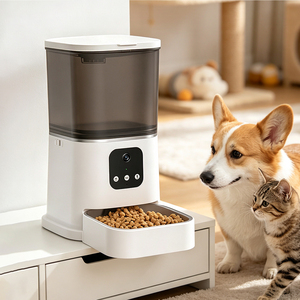 <b>WiFi</b> Smart Pet Feeder Comedero Automático Automatic Pet Feeder With <b>Camera</b> App Remote Control Timed Feeding For Cats Dogs - Product Image 1