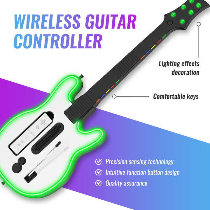 Wireless MultiPlatform Guitar Controller for WII