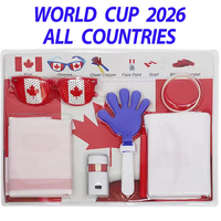 Kit de fanions et d'accessoires pour matchs de football – Drapeaux et bannières personnalisables en polyester pour fêtes de football