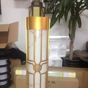 โคมไฟติดผนังกลางแจ้งรูปทรงกระบอก ไฟ LED กันน้ำ ใช้ในสวน 110-240V ฐานอะลูมิเนียม - Product Image 2