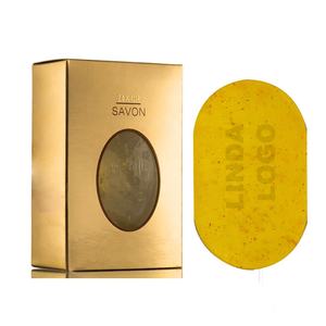 OEM/ODM Savon blanchissant <span class=keywords><strong>Eclat</strong></span> Gold Savon aux acides aminés Savon en barre 24 carats d'or Savon anti-âge au collagène 24 carats - Product Image 2