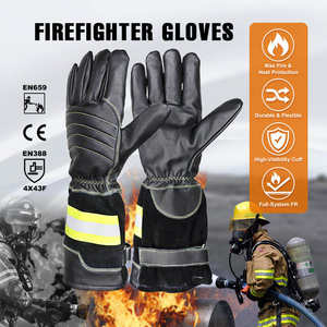 <span class=keywords><strong>Guantes</strong></span> de Bombero de Alta Calidad para Seguridad Laboral, Resistentes al Fuego, para Rescate y Lucha Contra Incendios - Product Image 1