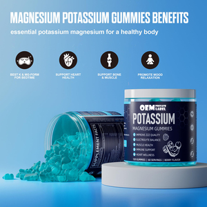 Gomitas OEM <span class=keywords><strong>de</strong></span> <span class=keywords><strong>potasio</strong></span> y <span class=keywords><strong>magnesio</strong></span> <span class=keywords><strong>Citrato</strong></span> <span class=keywords><strong>de</strong></span> <span class=keywords><strong>potasio</strong></span> <span class=keywords><strong>de</strong></span> alta absorción <span class=keywords><strong>Citrato</strong></span> <span class=keywords><strong>de</strong></span> <span class=keywords><strong>magnesio</strong></span> <span class=keywords><strong>de</strong></span> 99mg Suplementos <span class=keywords><strong>de</strong></span> goma <span class=keywords><strong>de</strong></span> 180mg para calambres en las piernas - Product Image 3