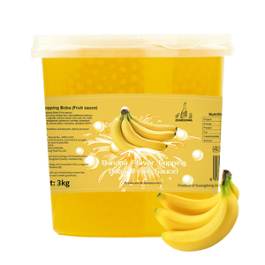 Suministros de té de la leche Venta directa 3kg Bola de jugo de fruta con sabor a plátano para té <span class=keywords><strong>Bobba</strong></span> y hornear - Product Image 2