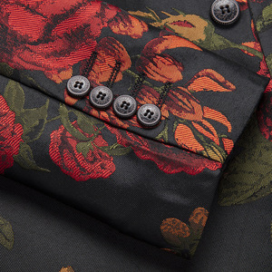 เสื้อสูทเข้ารูปสไต<span class=keywords><strong>ล</strong></span>์เกาหลีเสื้อสูทธุรกิจลำลองกระดุมเดียวสำหรับผู้<span class=keywords><strong>ชาย</strong></span> - Product Image 4