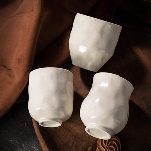 Juego de Tazas de <span class=keywords><strong>Espresso</strong></span> de Cerámica Reutilizables, Hechas a Mano, Clásicas, Elegantes y Moteadas, Estilo Árabe, 250 ml - Product Image 5