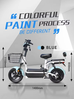 Vente directe d'usine de vélos électriques de ville à deux roues 48V - Pratiques, simples, élégants, type batterie au plomb, modèle interurbain