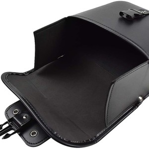Accessori per <span class=keywords><strong>Moto</strong></span>: Borse Laterali in Pelle, Borse da Motociclista, Borse Porta Attrezzi per <span class=keywords><strong>Harley</strong></span>-<span class=keywords><strong>Davidson</strong></span> Prince Cruiser, Nere - Product Image 3