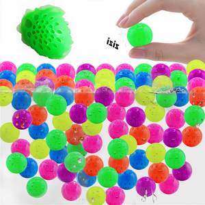 Custom Fidget Toy-Tpr Stress Relief Squeeze Honeycomb Bouncy Holed <b>Balls</b>, Soft Elastic Wall - <b>Sticking</b> <b>Balls</b> -Mochi Toy - Product Image 1