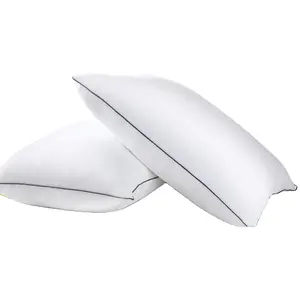 OEKO-TEX Standard 100 fabbrica cuscino morbido e di supporto collezione Hotel letto cuscini riempiti di cotone per dormire