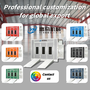 Cabina di Verniciatura Automobilistica ad Alta Efficienza e Lunga Durata con Riscaldamento a Gas per Centri Auto e Sedan - Product Image 3