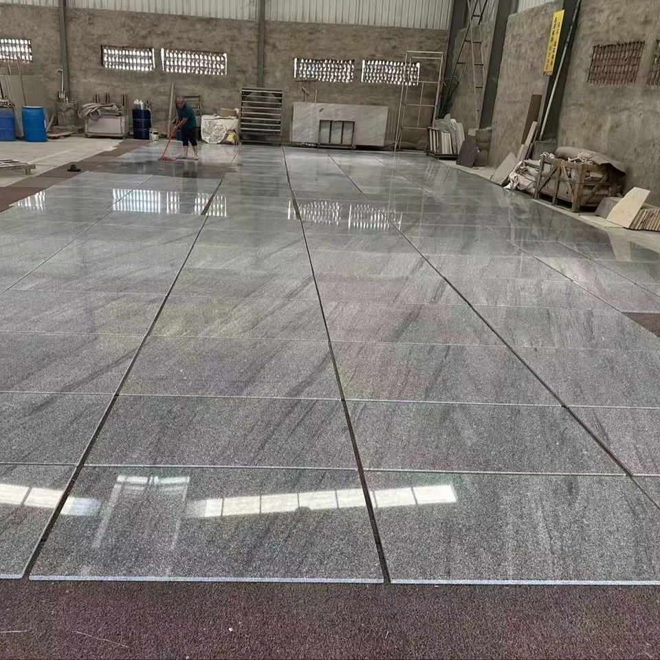 Project Ash Ash Grey Granite Tile Polished Natural Stone Slab and Tile for ...