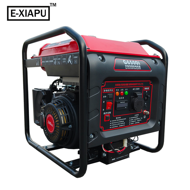 E-XIAPU 5000watt Gasoline Draagbare Ohv Technic Inverter Generador for Energy