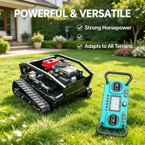 เครื่องตัดหญ้าแบบรีโมทกำลังสูง Kc-hs1000 สินค้าขายดี สำหรับการฟื้นฟูพื้นที่ภูเขา ได้รับการรับรองมาตรฐาน CE - Product Image 1